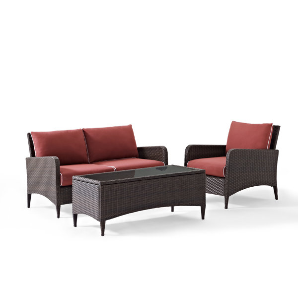Gymax Wicker Patio Conversation Sets You'll Love in 2022 Wayfair.ca